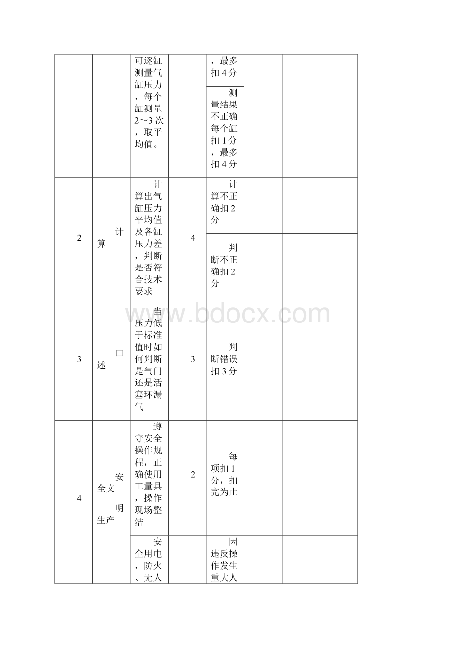 汽车维修工中级操作技能考核试题.docx_第2页