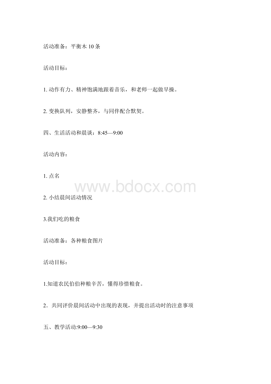 大班半日活动计划Word格式.docx_第2页