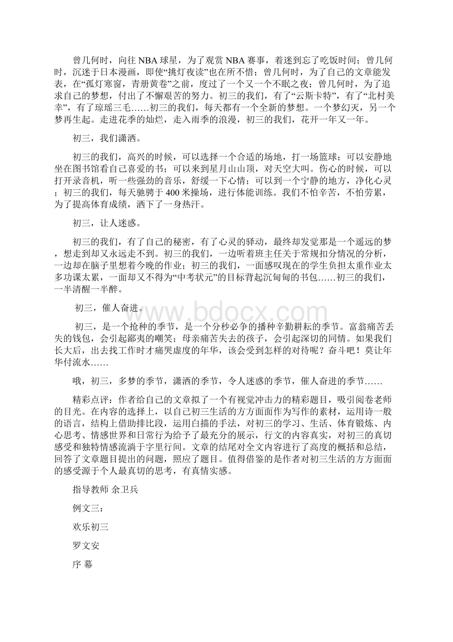 中考作文专项训练专号文档格式.docx_第3页