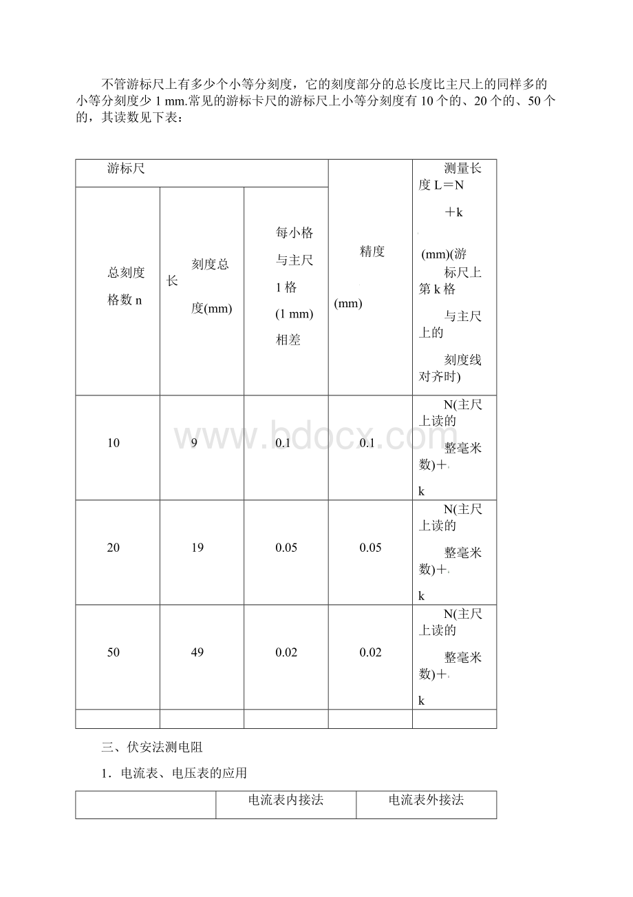 测定金属的电阻率高三教案汇总.docx_第2页