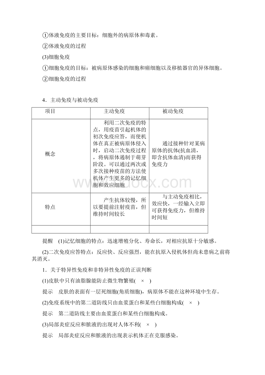 浙江高考生物二轮复习讲义专题五生命活动的调节第12讲.docx_第2页