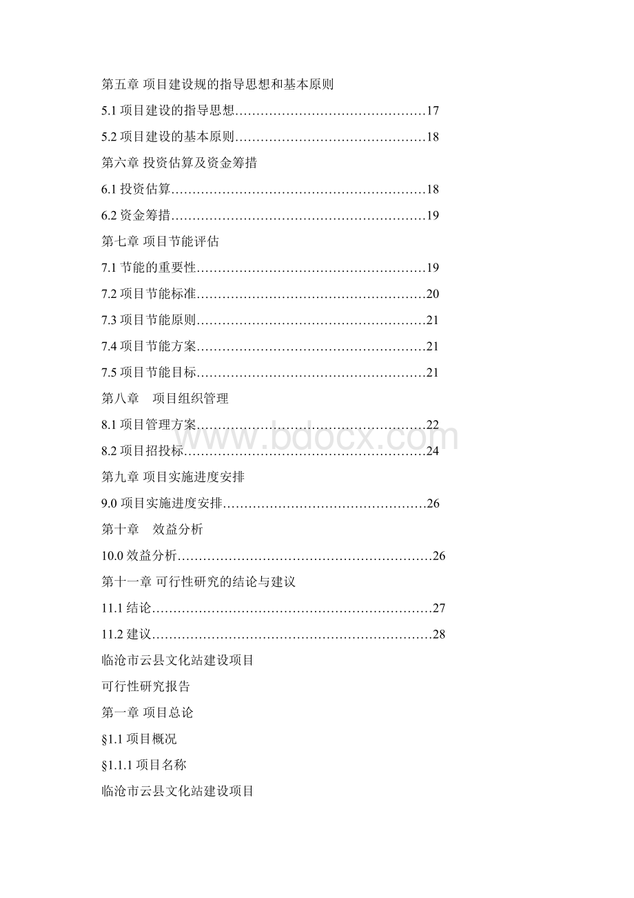 云县文化站建设项目可行性研究报告书文体局Word格式.docx_第2页