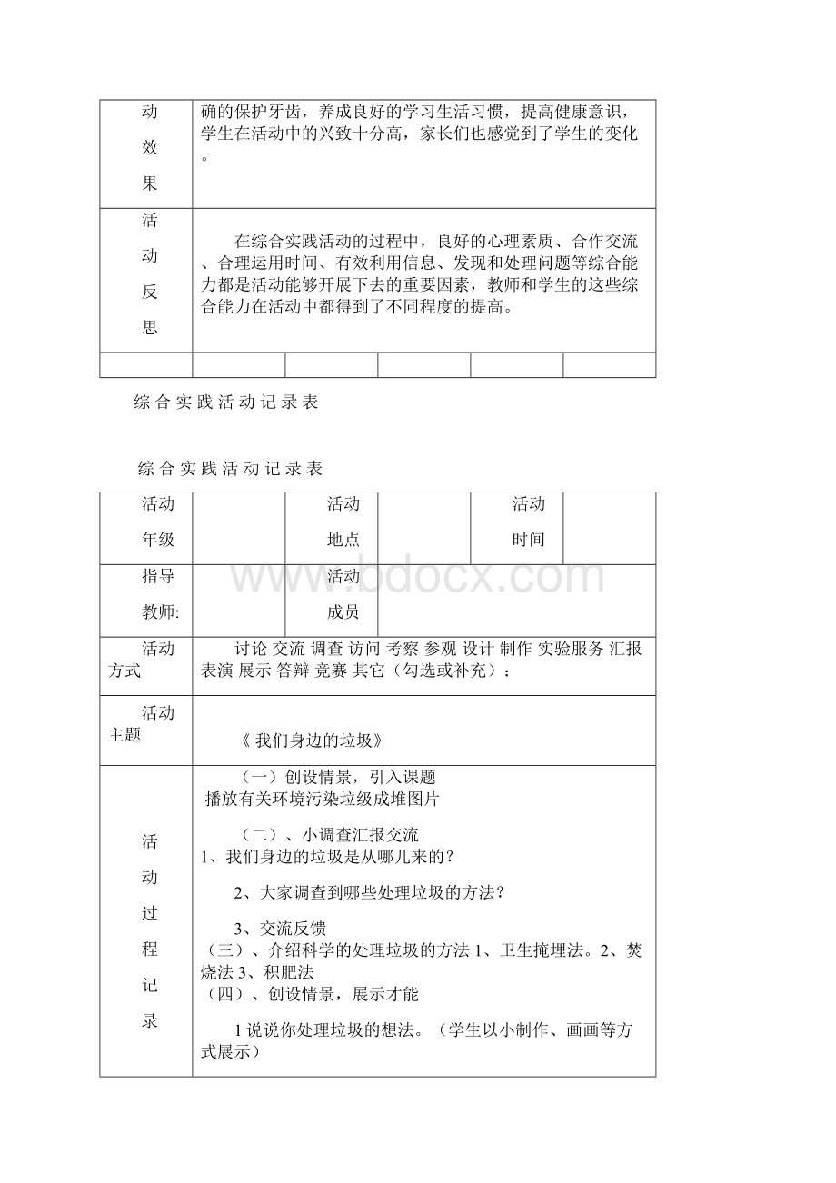 综合实践活动记录表2Word格式.docx_第3页