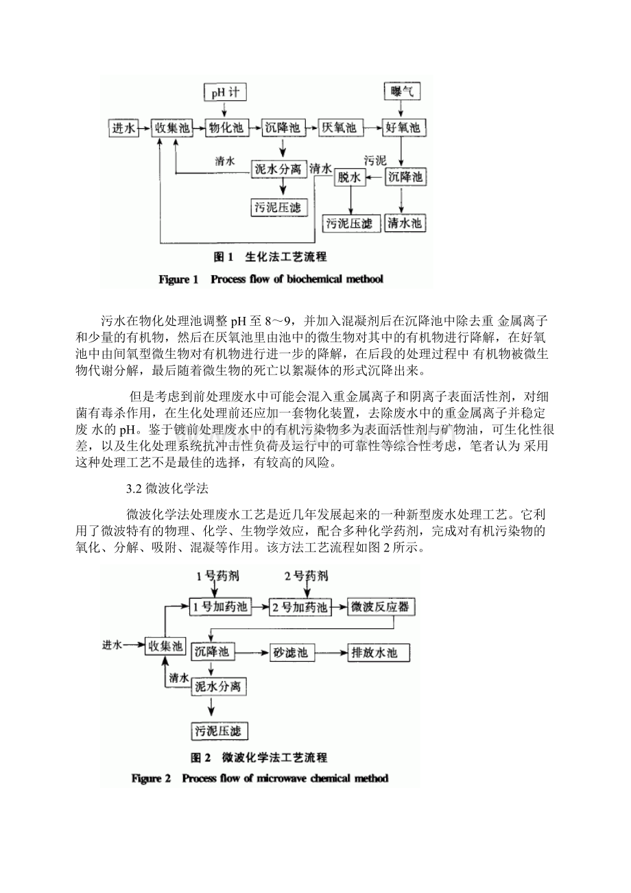 电镀污水中有机污染物去除工艺初探Word文档格式.docx_第3页