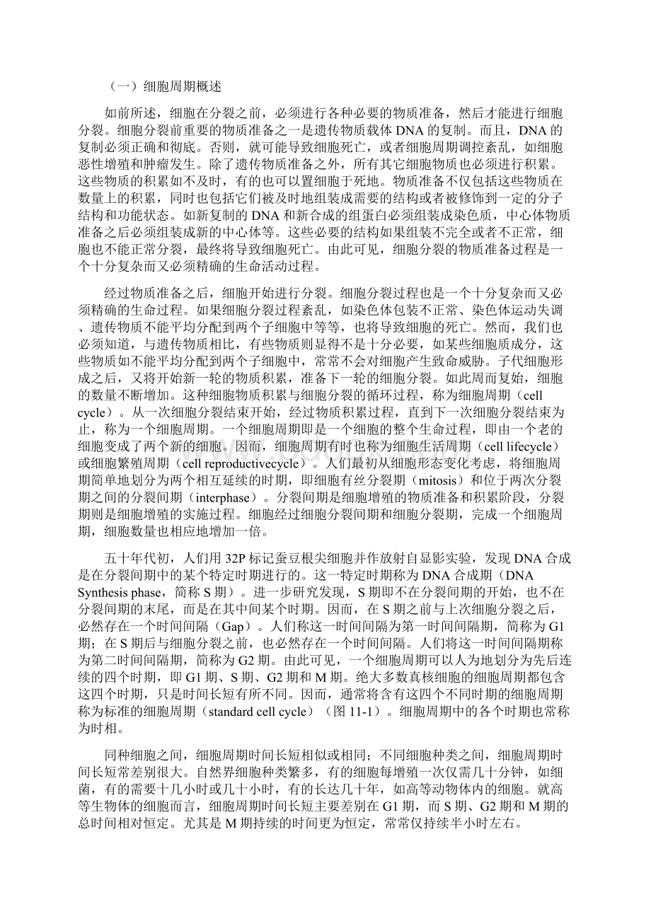 十一章细胞增殖及其调控.docx_第2页