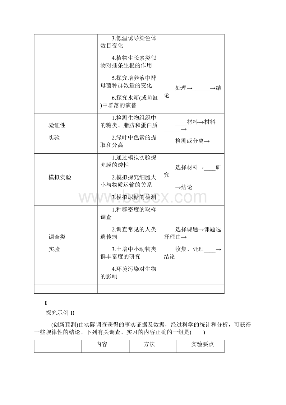 专题学案48生物实验与探究.docx_第3页