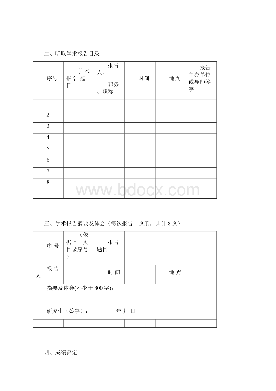 研究生学术活动简况表模板Word下载.docx_第3页