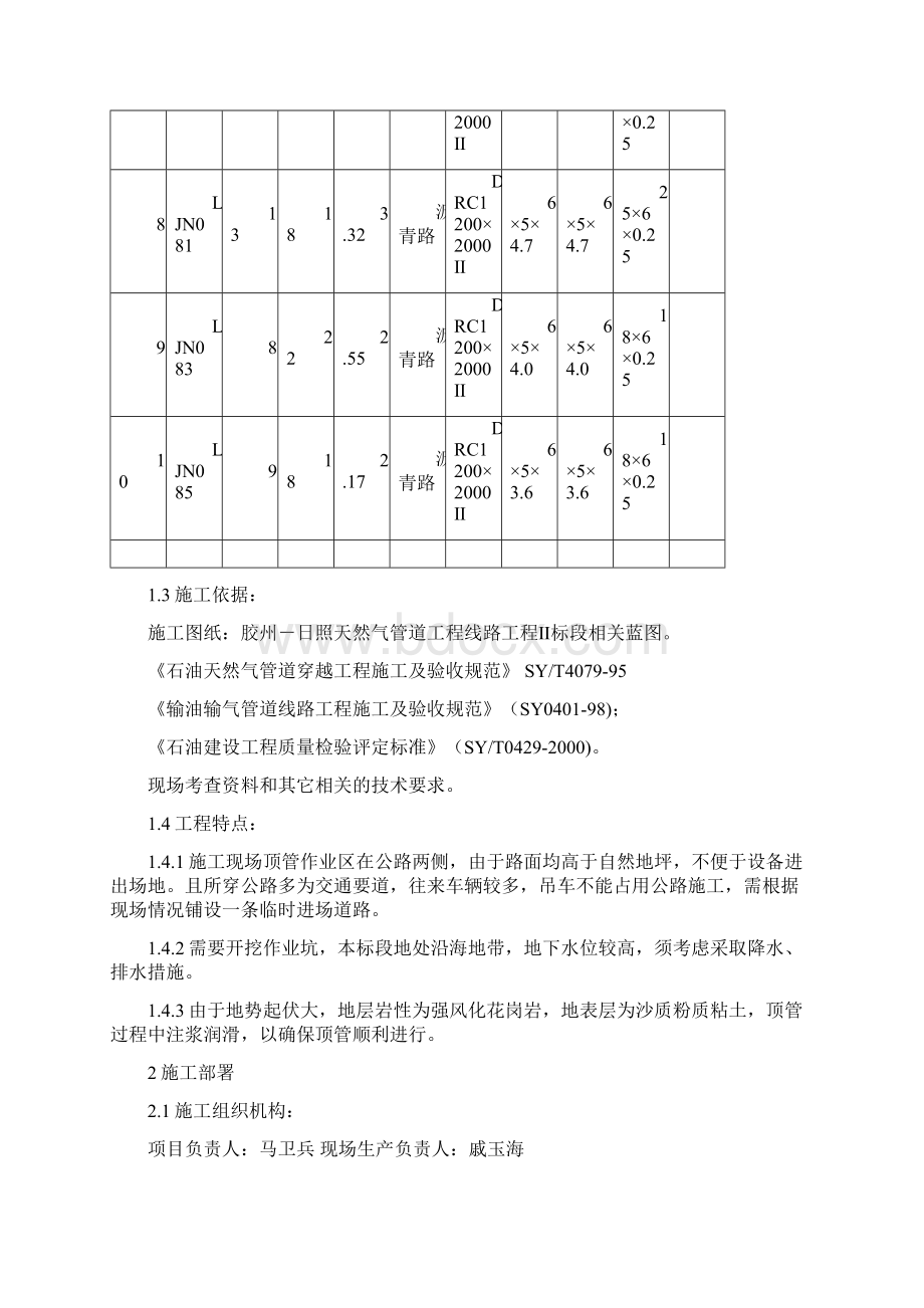 顶管穿越公路施工技术方案文档格式.docx_第3页