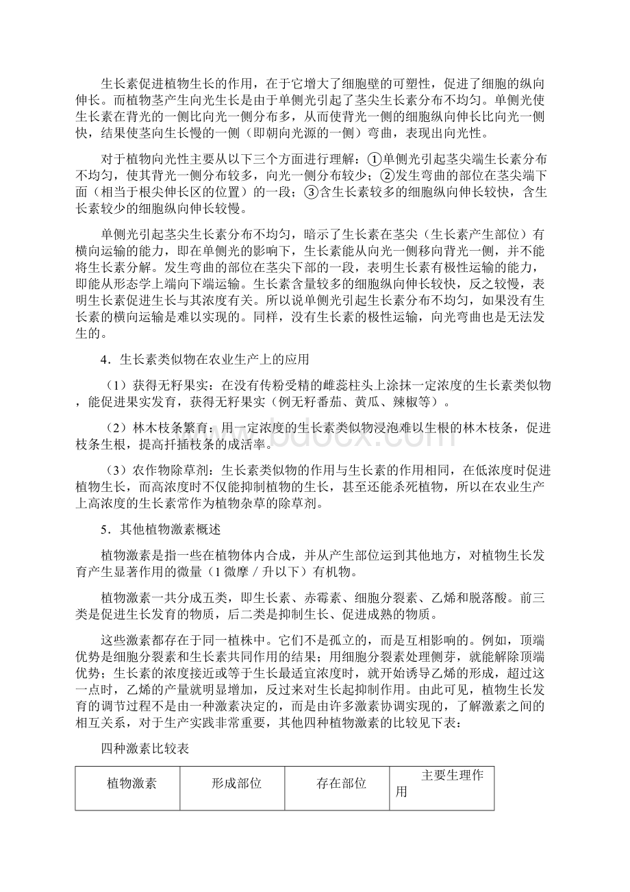 高三生物二轮复习 植物的激素调节教案 人教版文档格式.docx_第3页