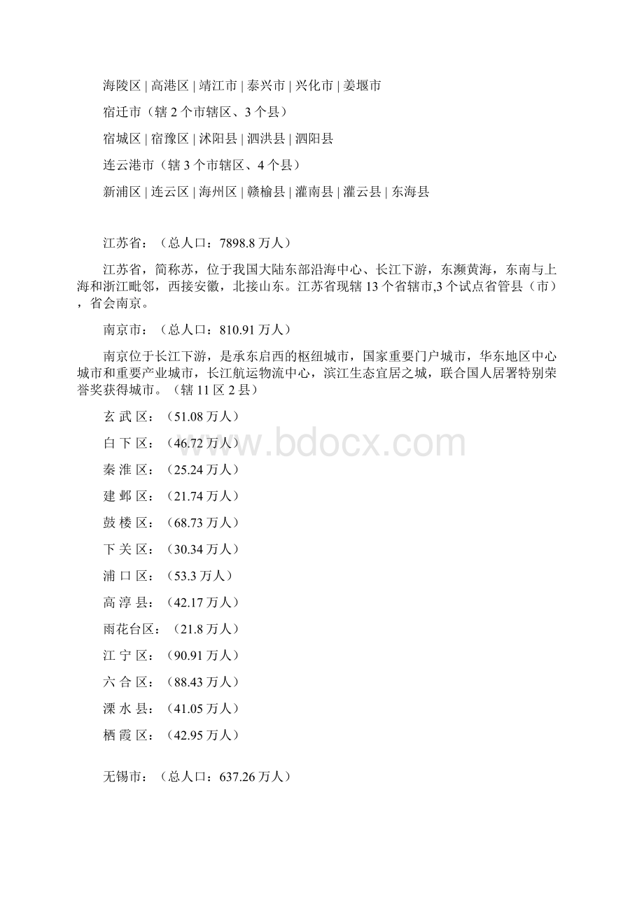 江苏省县级市汇1文档格式.docx_第2页