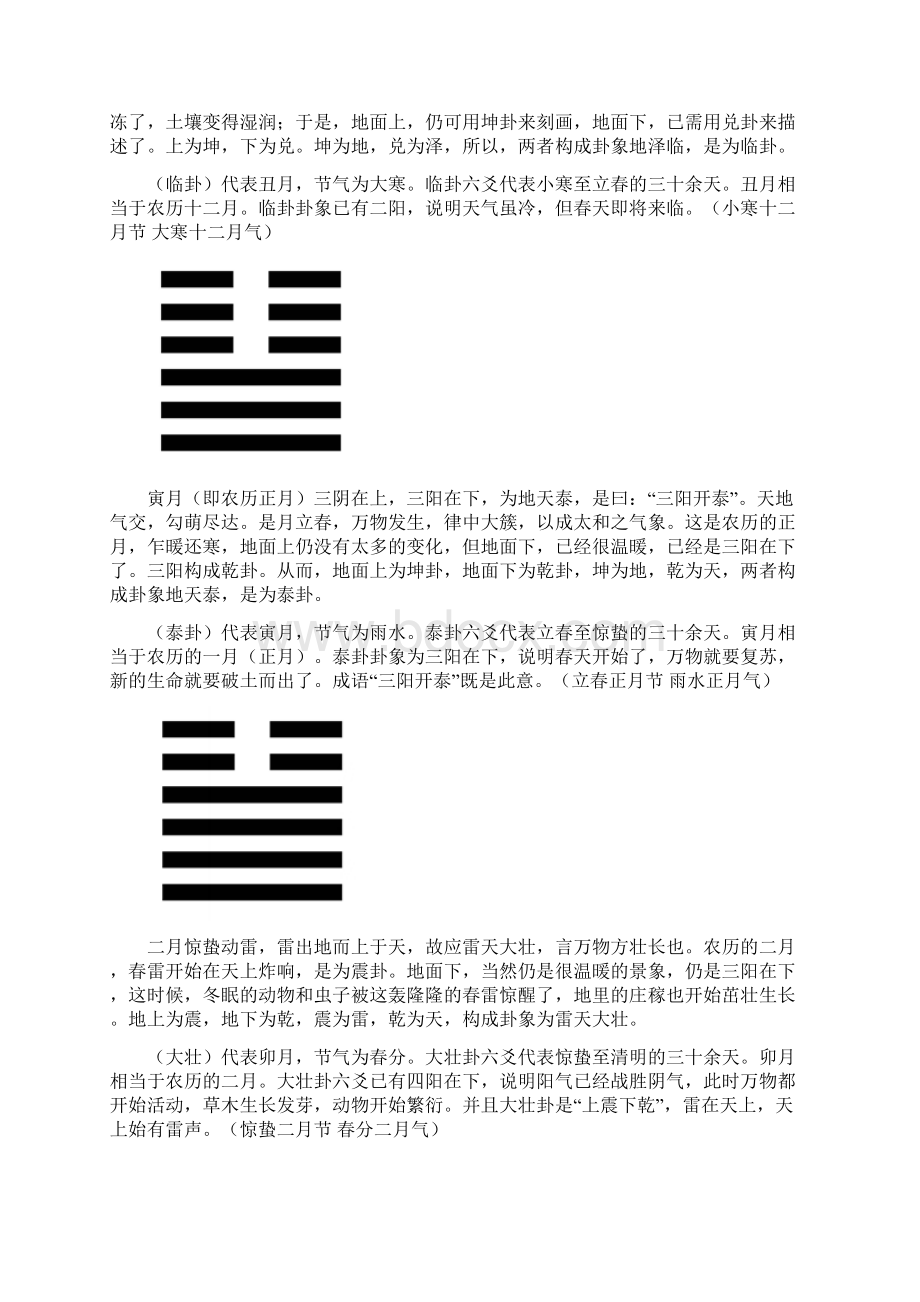 一年十二月对应十二卦借鉴材料.docx_第2页