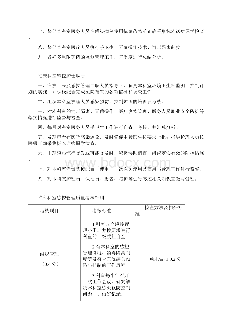 临床科室感控管理小组工作手册1Word格式文档下载.docx_第3页