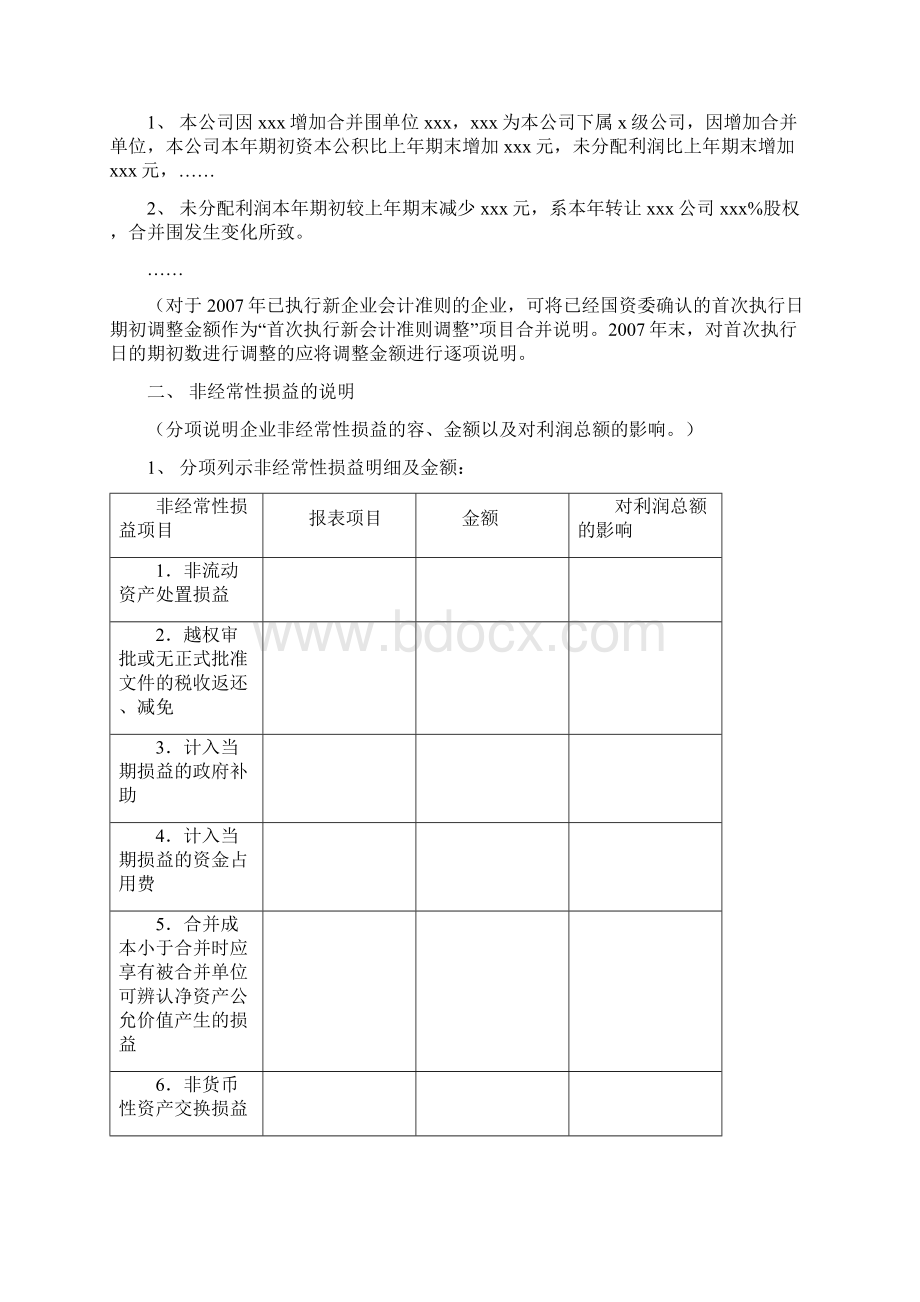 国有企业财务决算专项说明Word格式文档下载.docx_第3页