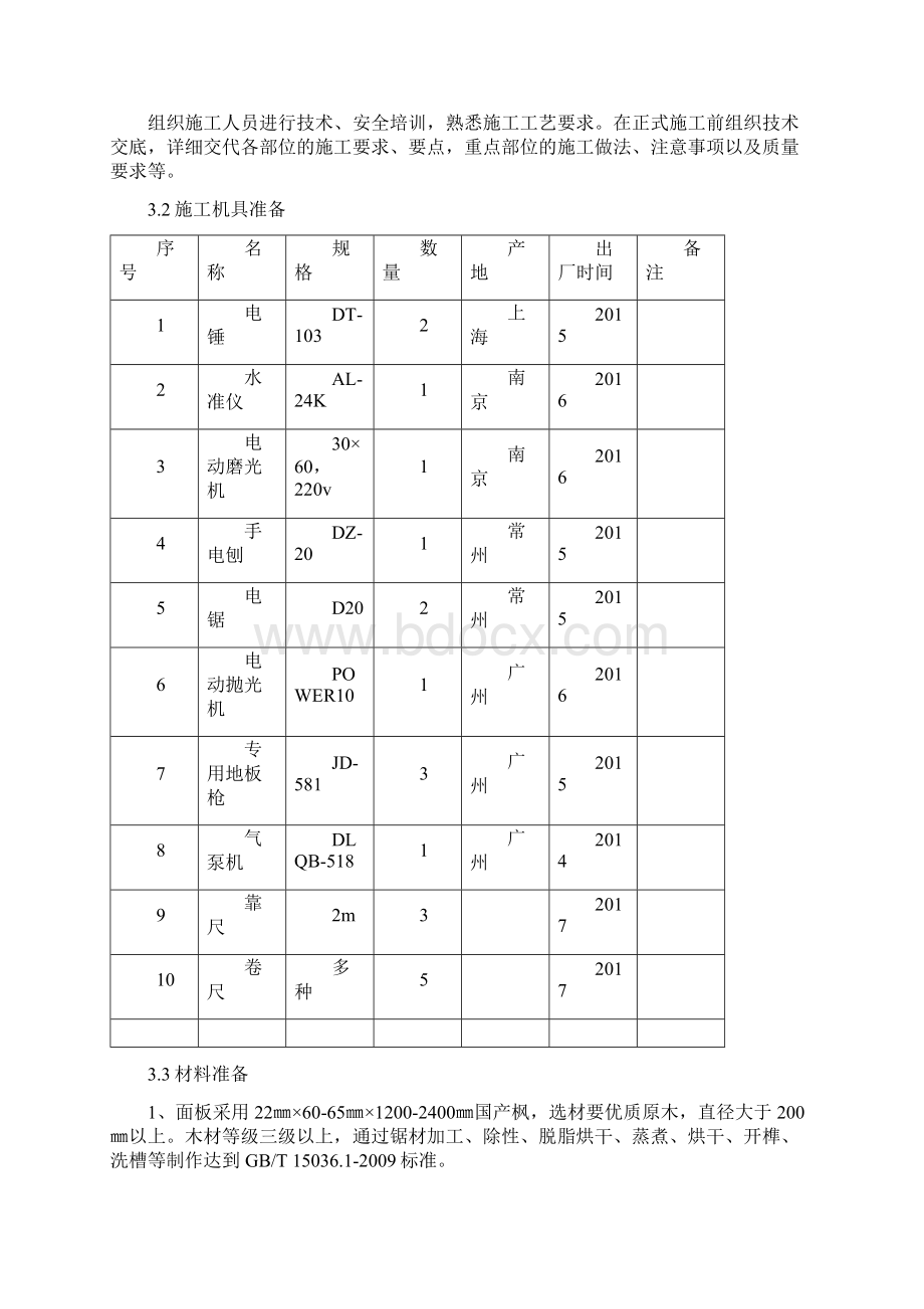 运动木地板施工方案Word文档格式.docx_第3页