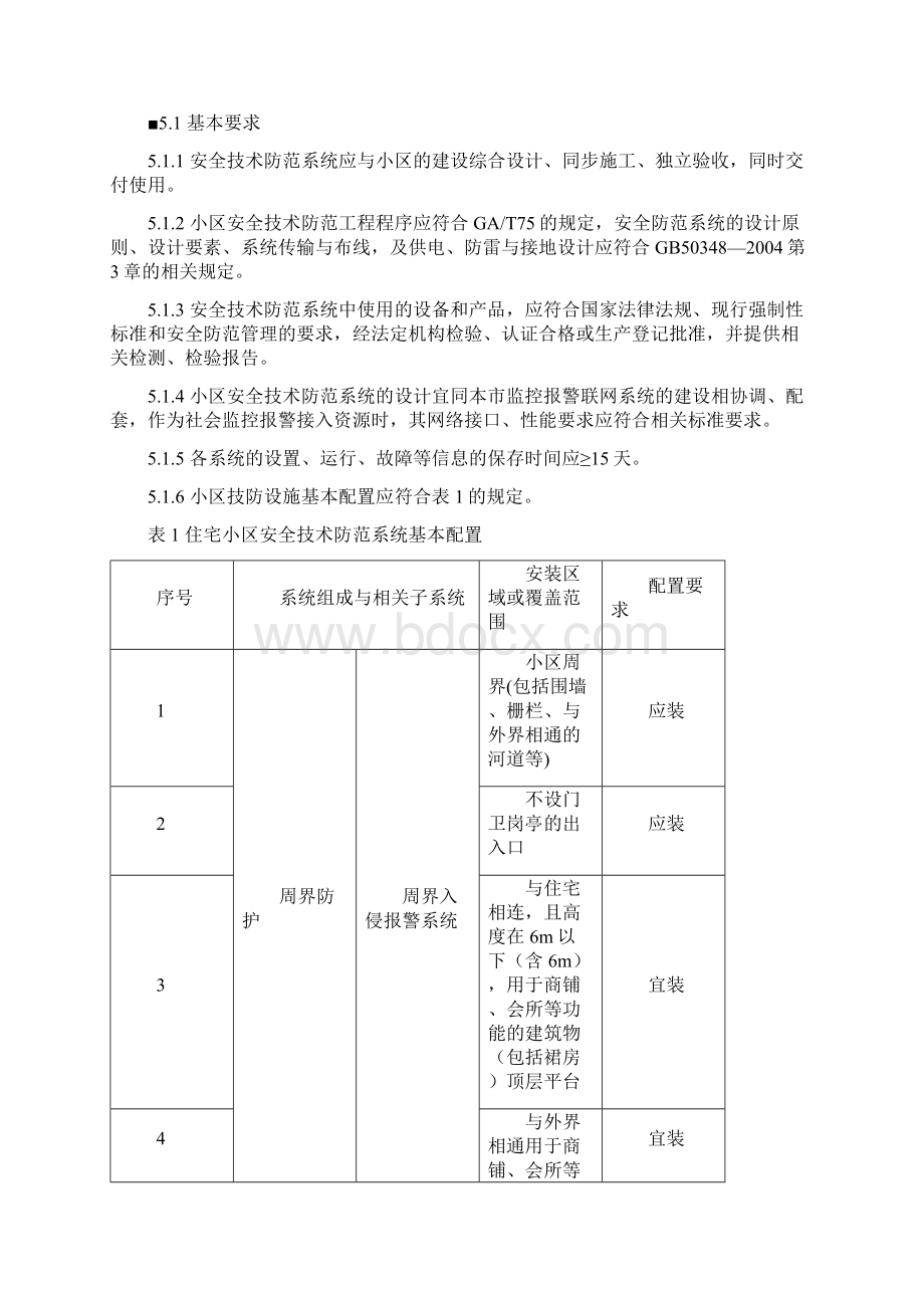 城市居民住宅小区安全技术防范系统标准.docx_第3页