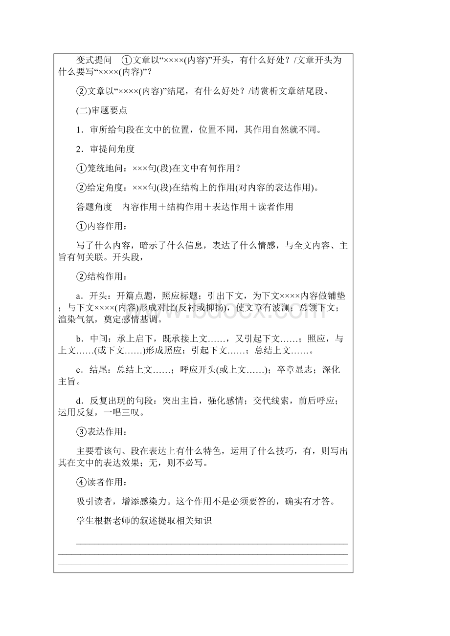 A2高一语文散文段落作用Word格式文档下载.docx_第2页