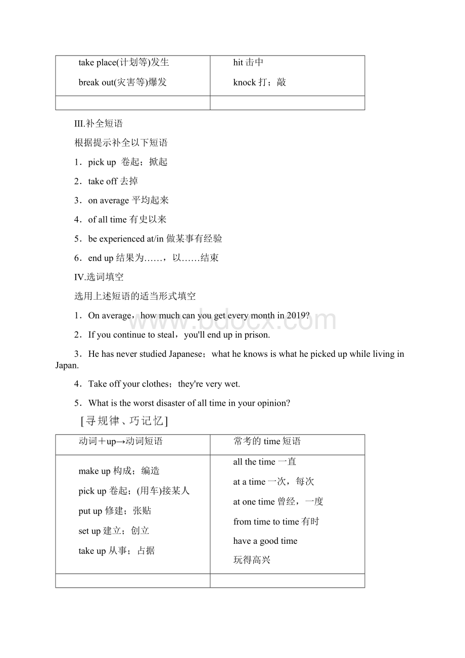 1819 Module 3 Section Ⅱ Language Points ⅠIntroductionReading and VocabularyWord格式.docx_第2页