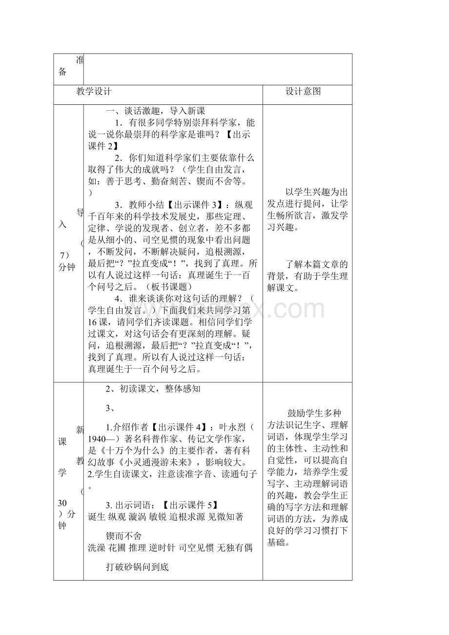 部编版六下语文教案真理诞生于一百个问号之后.docx_第2页