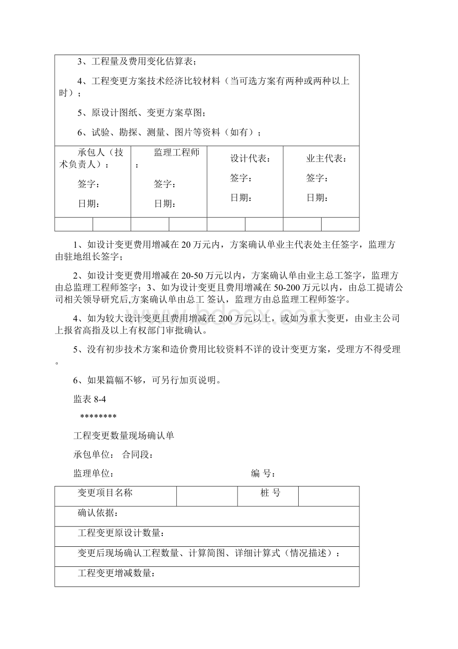 工程设计变更表格汇总.docx_第3页