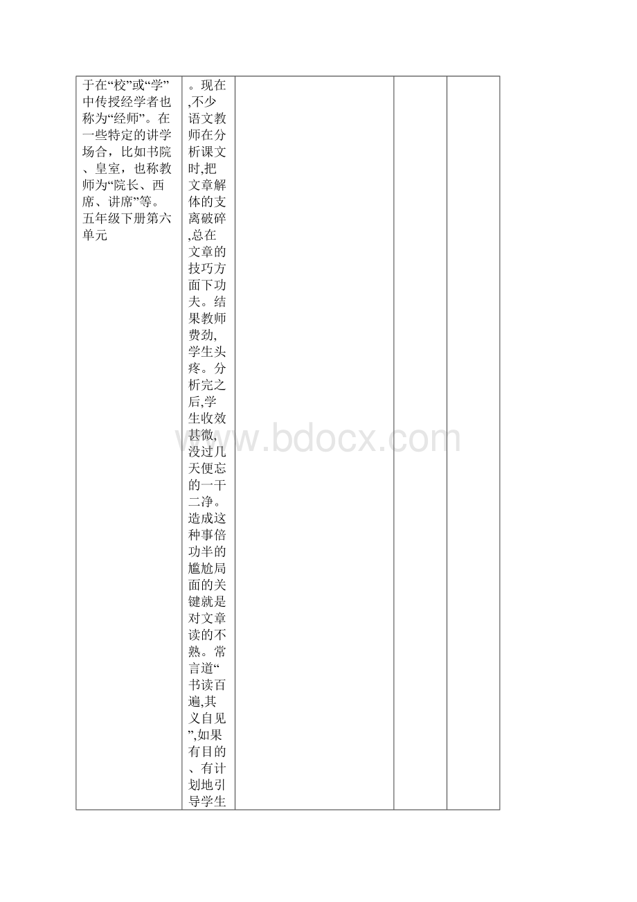 新课标PEP小学英语五年级下册第六单元教案16页word文档.docx_第2页