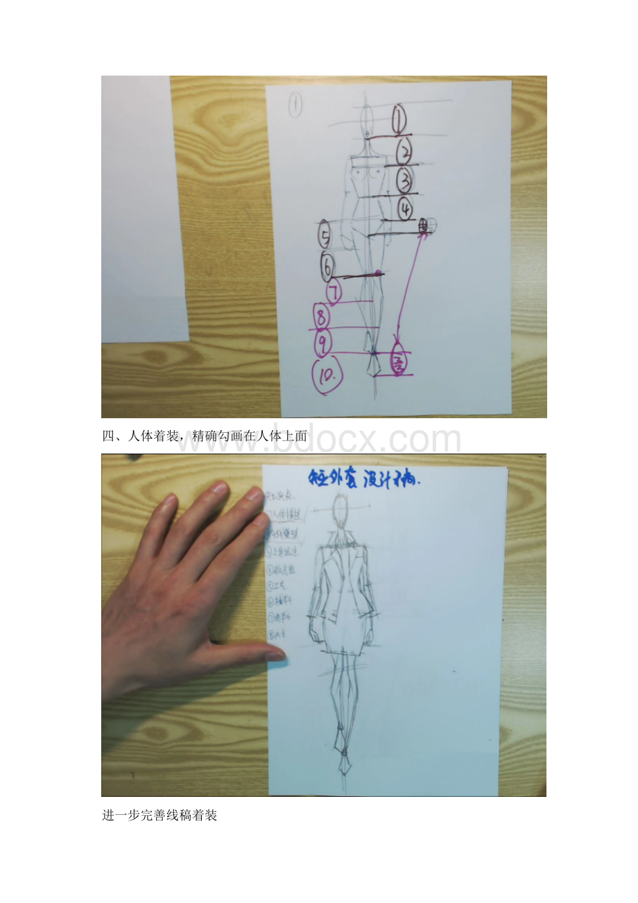 服装设计时装画手稿绘制步骤和技巧.docx_第3页