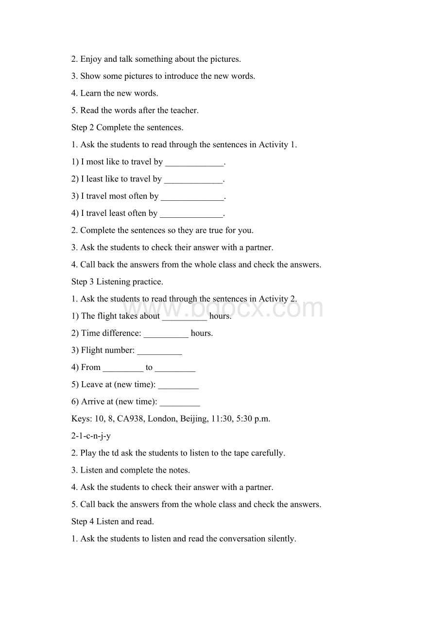 初中英语九年级下册外研Module 1 TWord文件下载.docx_第3页