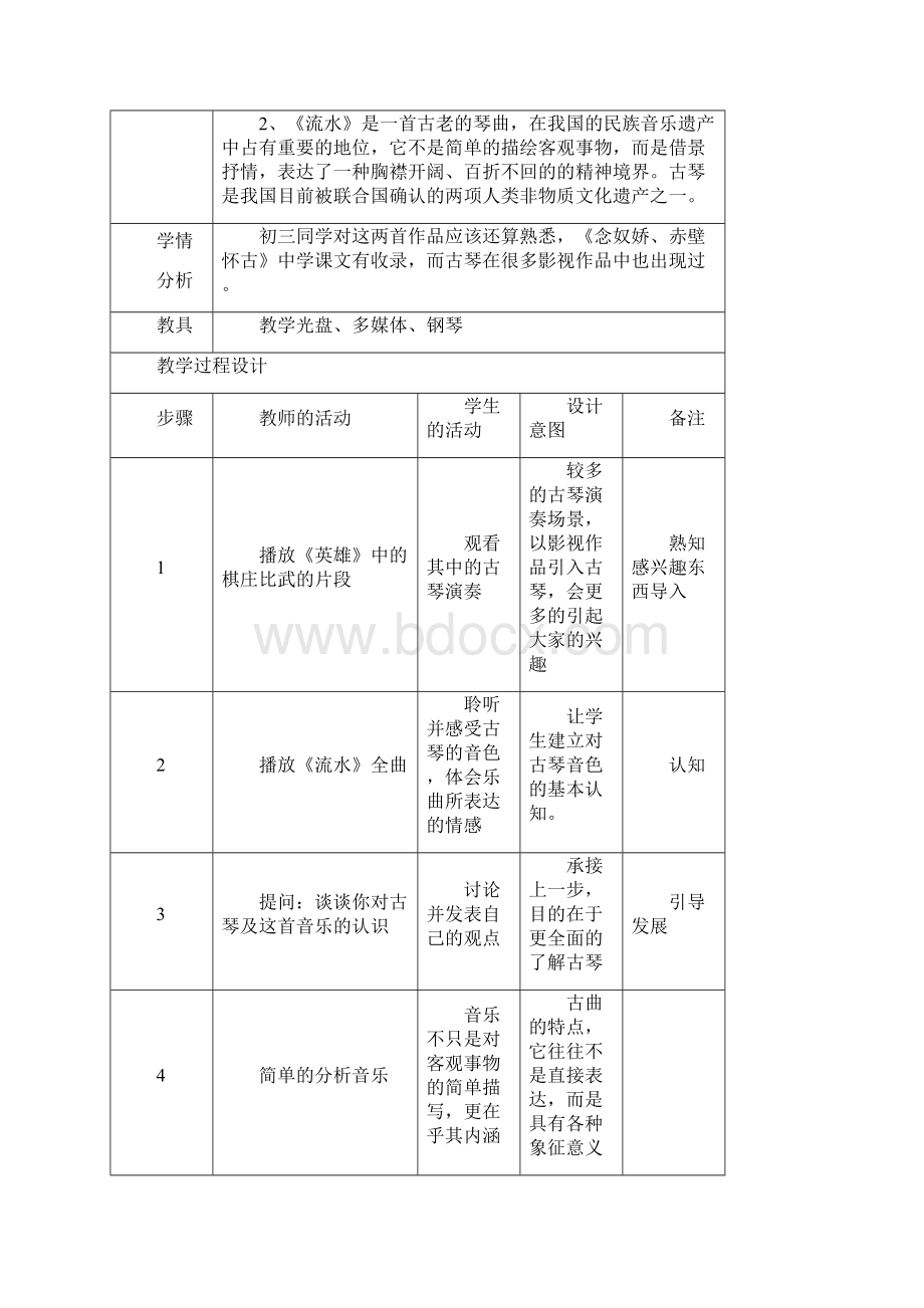 最新人教版九年级下册音乐教案.docx_第2页