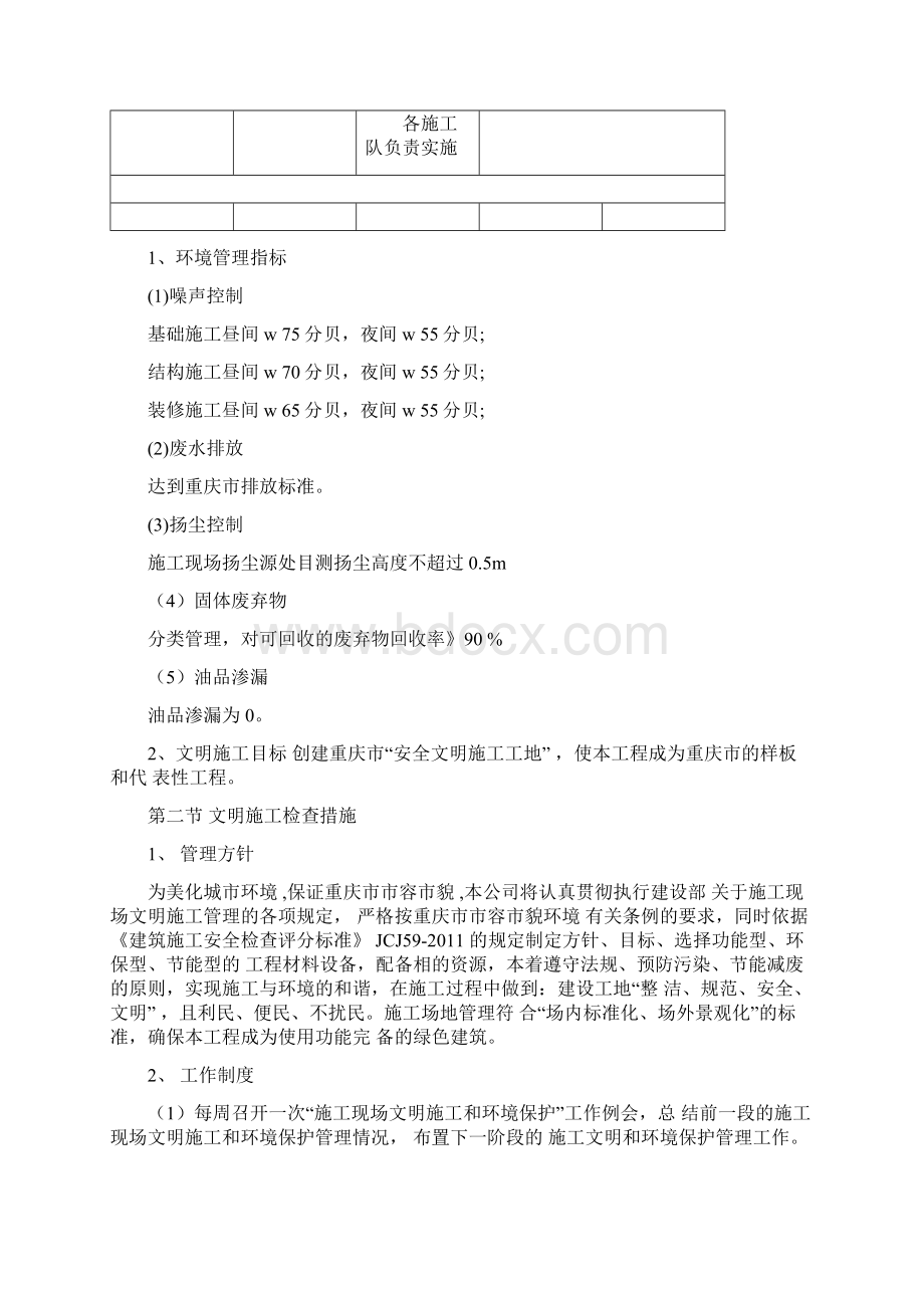 文明施工与环境保护管理体系措施Word格式.docx_第2页