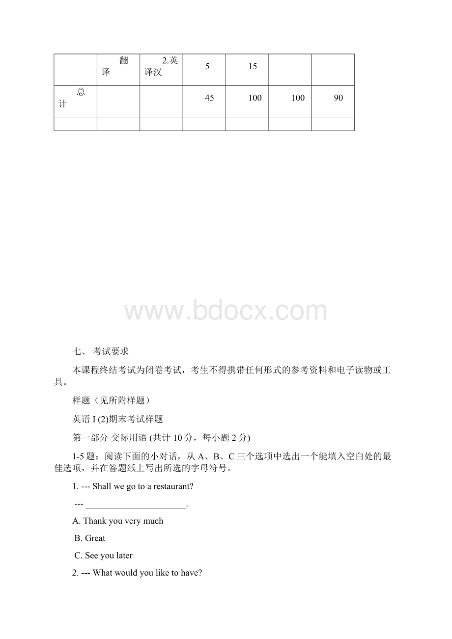 中央广播电视大学开放教育英语期末复习Word格式文档下载.docx_第3页