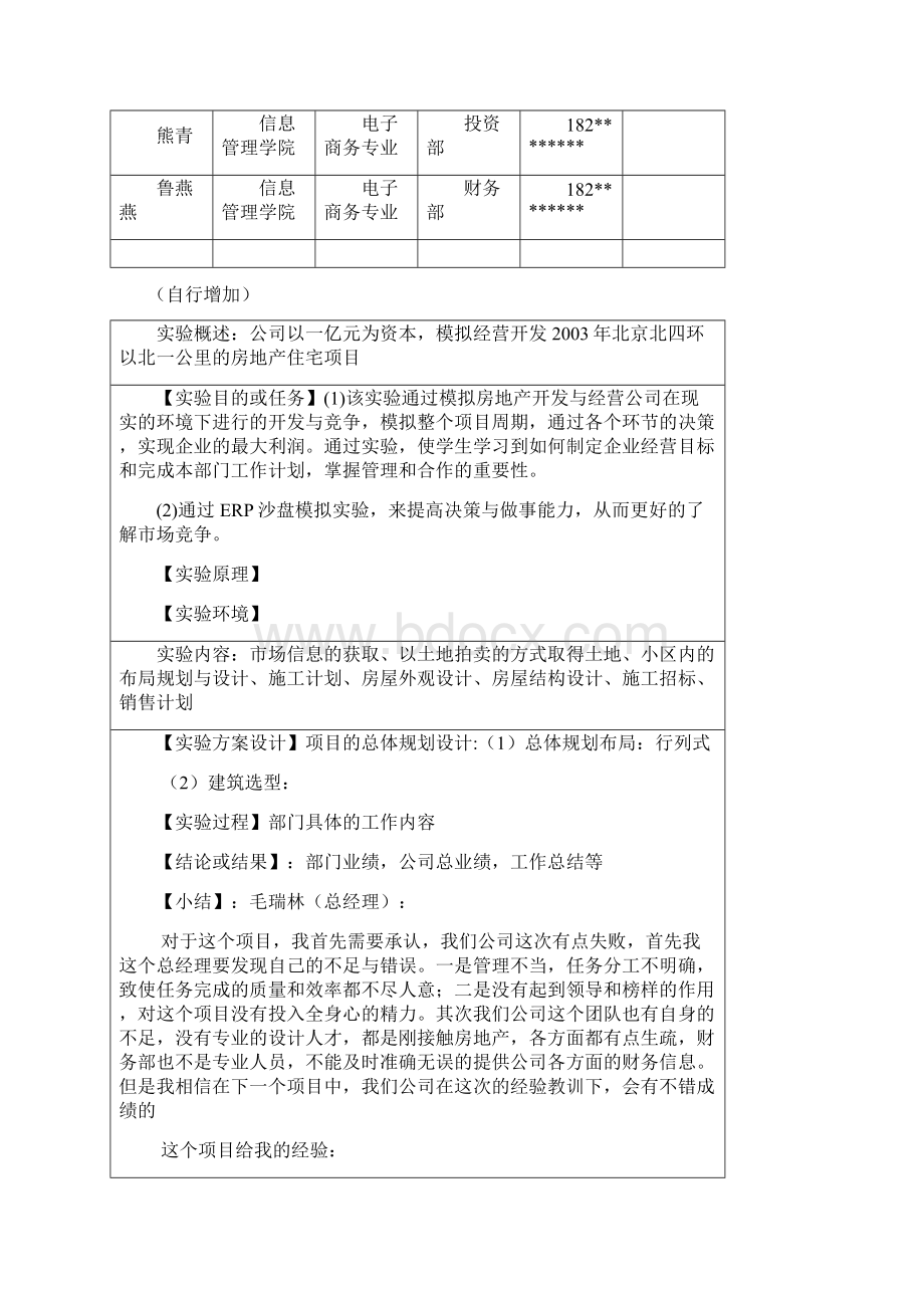 房地产沙盘模拟实验报告Word下载.docx_第3页