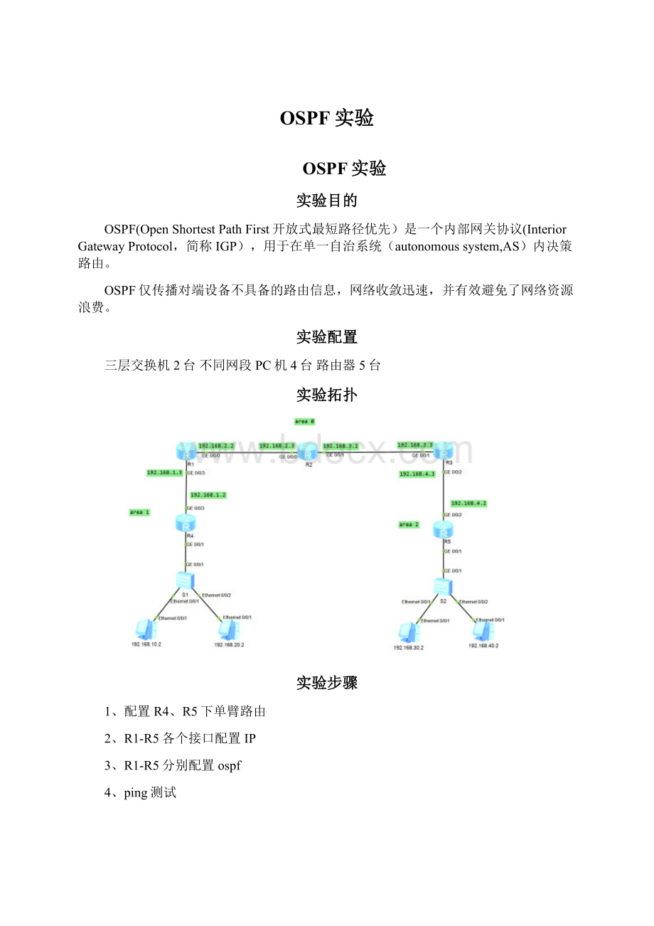 OSPF实验.docx_第1页