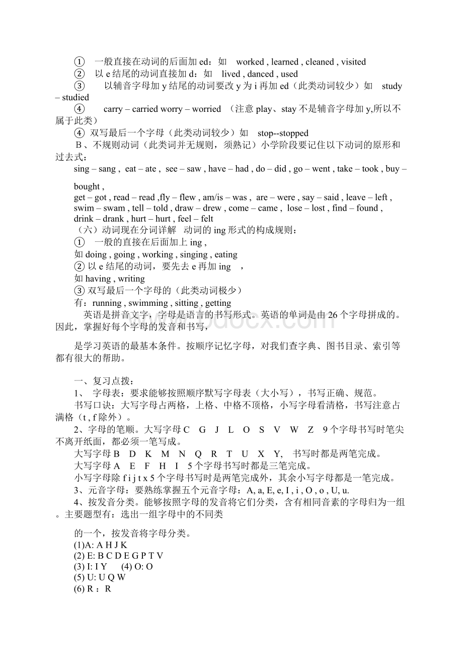 小升初英语毕业单词复习资料 词汇.docx_第3页