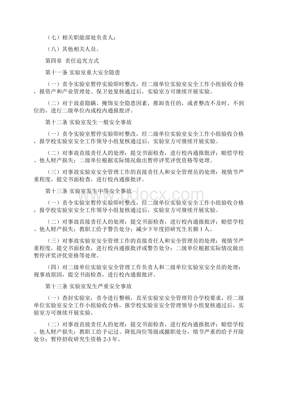 实验室安全责任追究实施办法Word文档下载推荐.docx_第3页