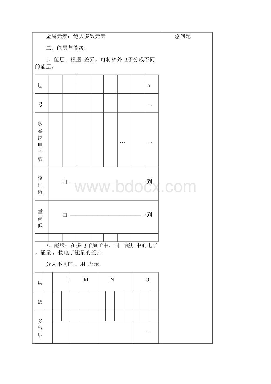 物质结构与性质导学案.docx_第3页