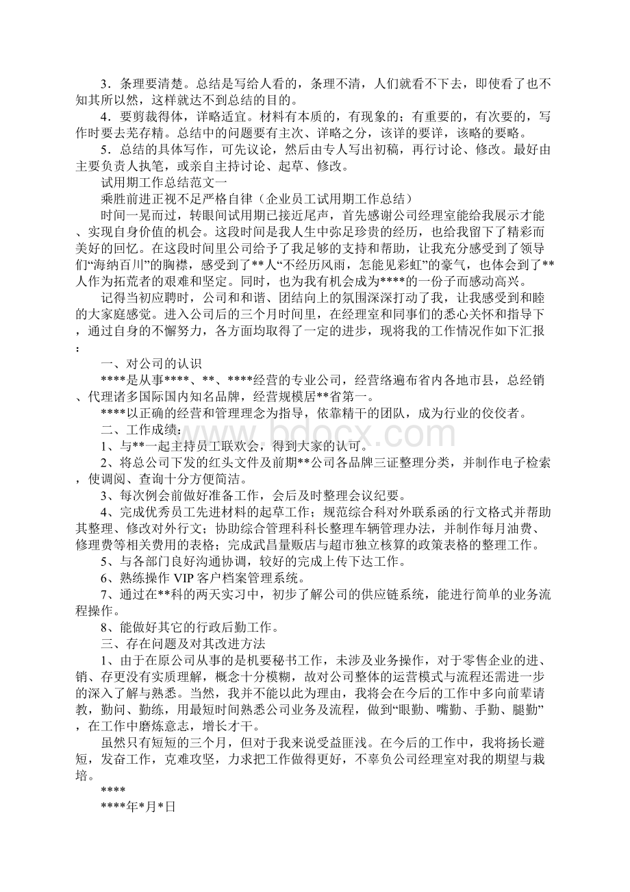 试用期工作描述及总结.docx_第3页