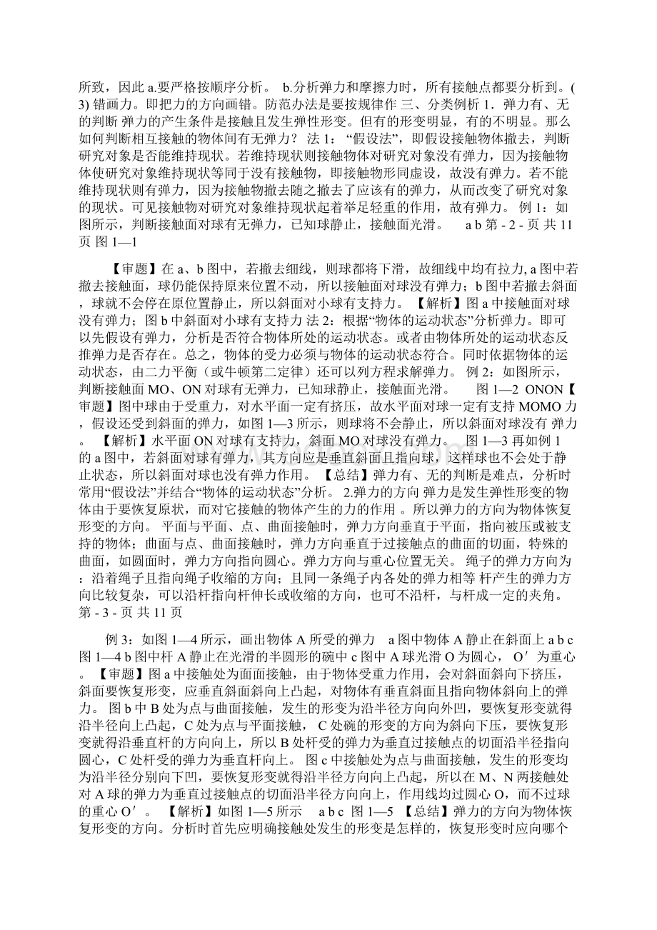 《高中物理10大难点强行突破》难点之一 物体受力分析.docx_第2页