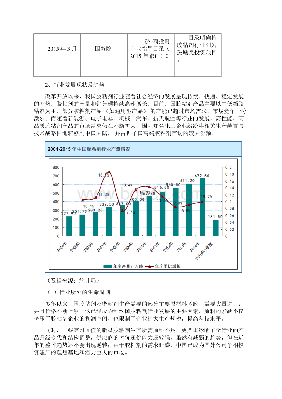 胶粘剂行业研究报告Word文档下载推荐.docx_第3页