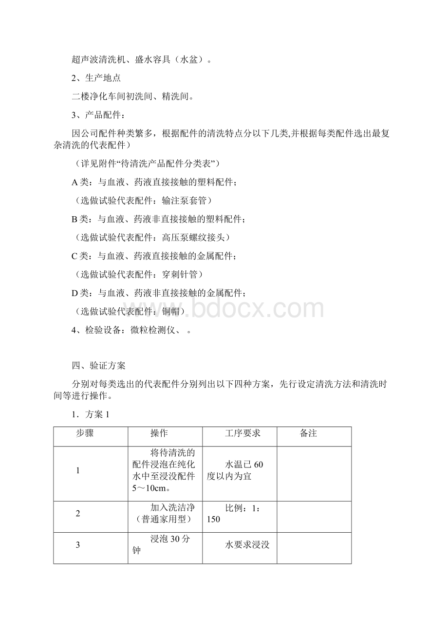 清洗工艺验证报告Word文件下载.docx_第3页