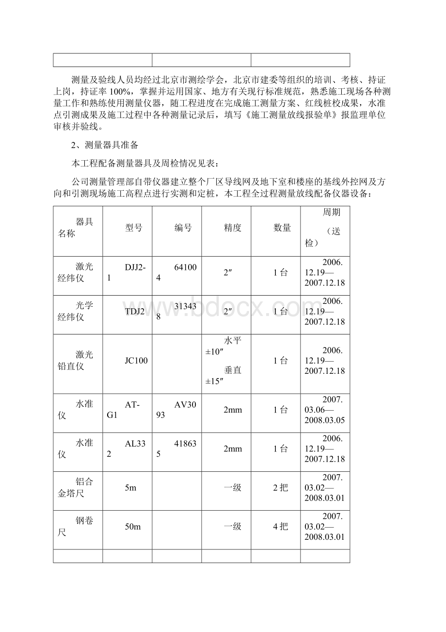 光华路SOHO施工测量方案Word下载.docx_第3页