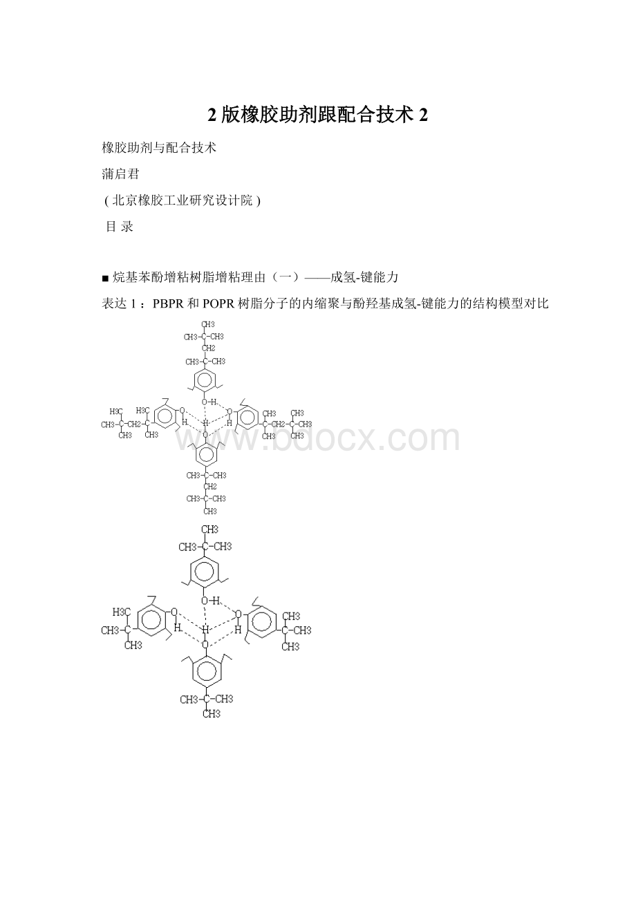 2版橡胶助剂跟配合技术2Word格式.docx