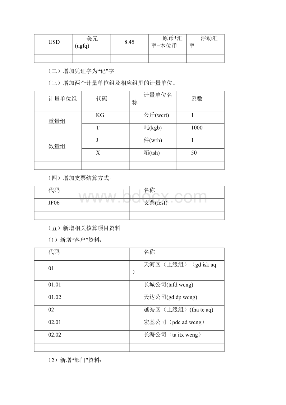 金蝶K3练习题总账系统联系.docx_第3页