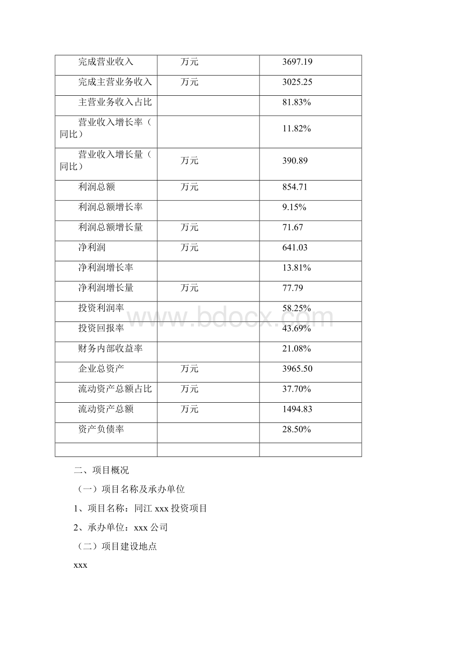 同江项目实施方案项目申请说明模板.docx_第3页