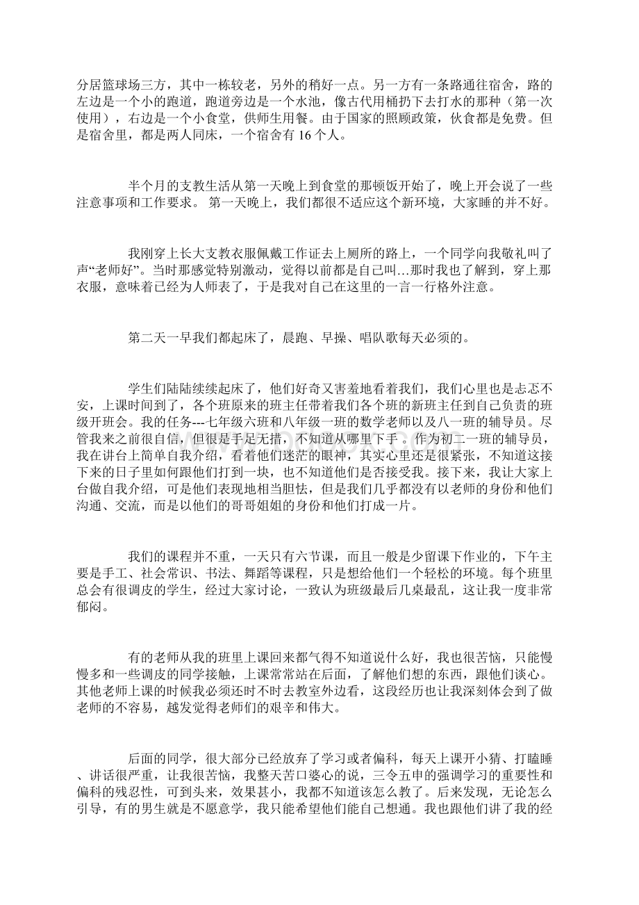 大学生支教工作个人总结.docx_第2页