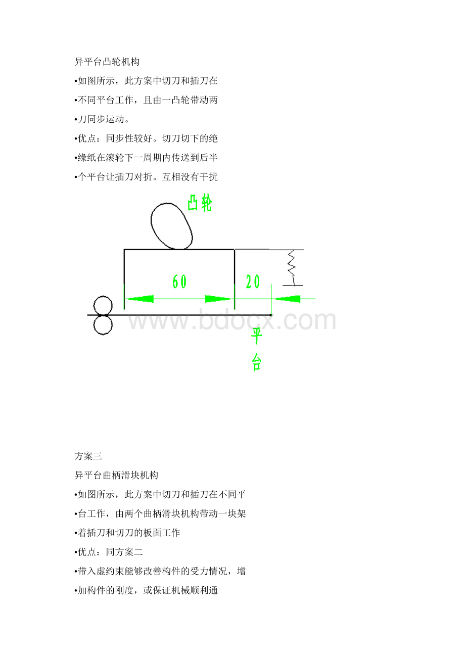 机械原理课程设计电机转子嵌绝缘纸机.docx_第3页