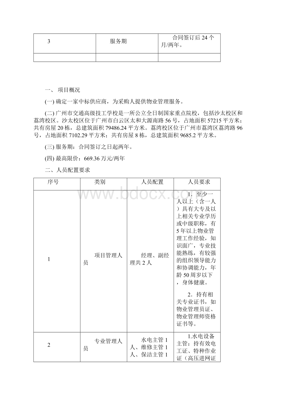 物业管理采购项目需求范本.docx_第2页