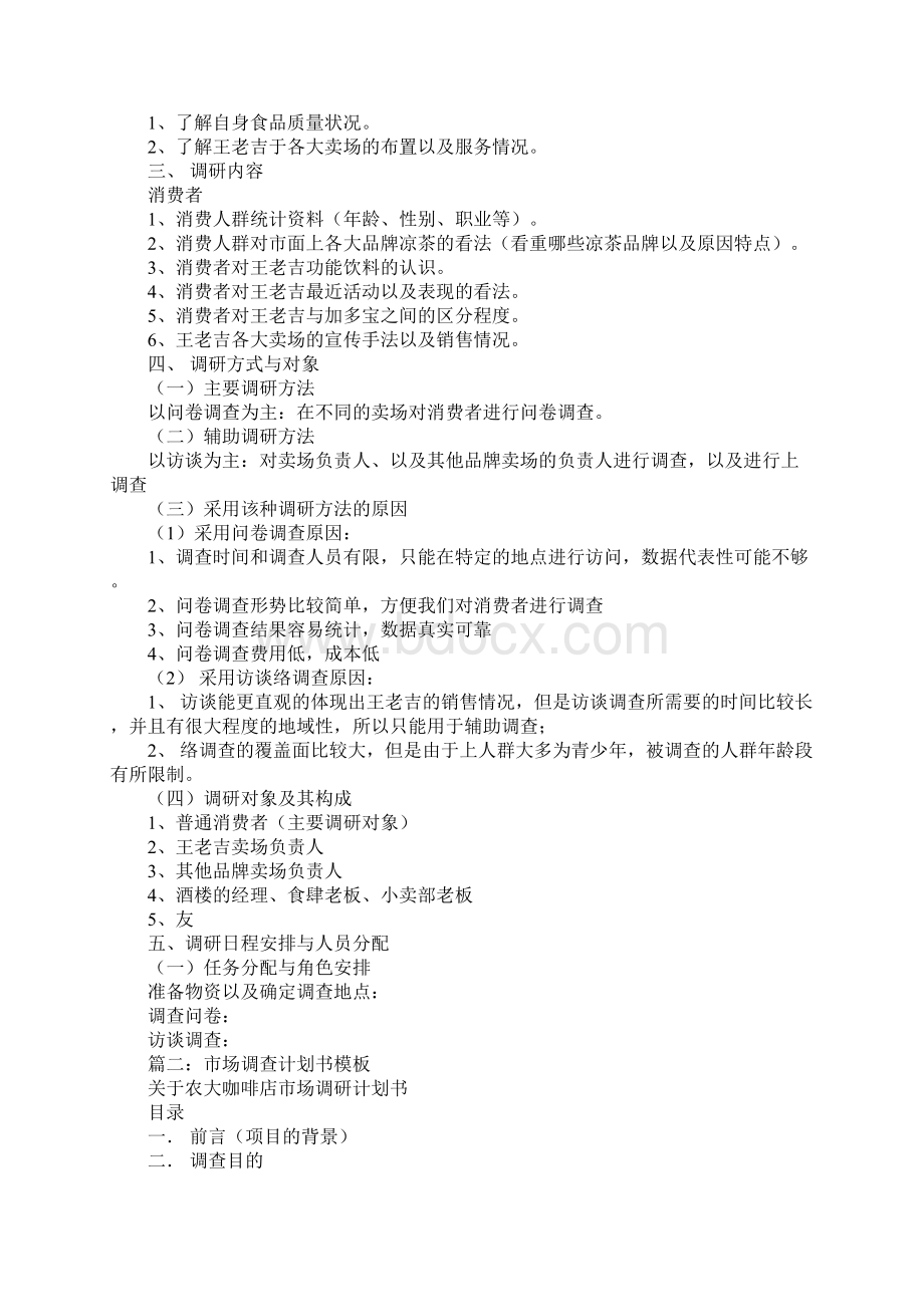 调研策划书模板Word下载.docx_第3页