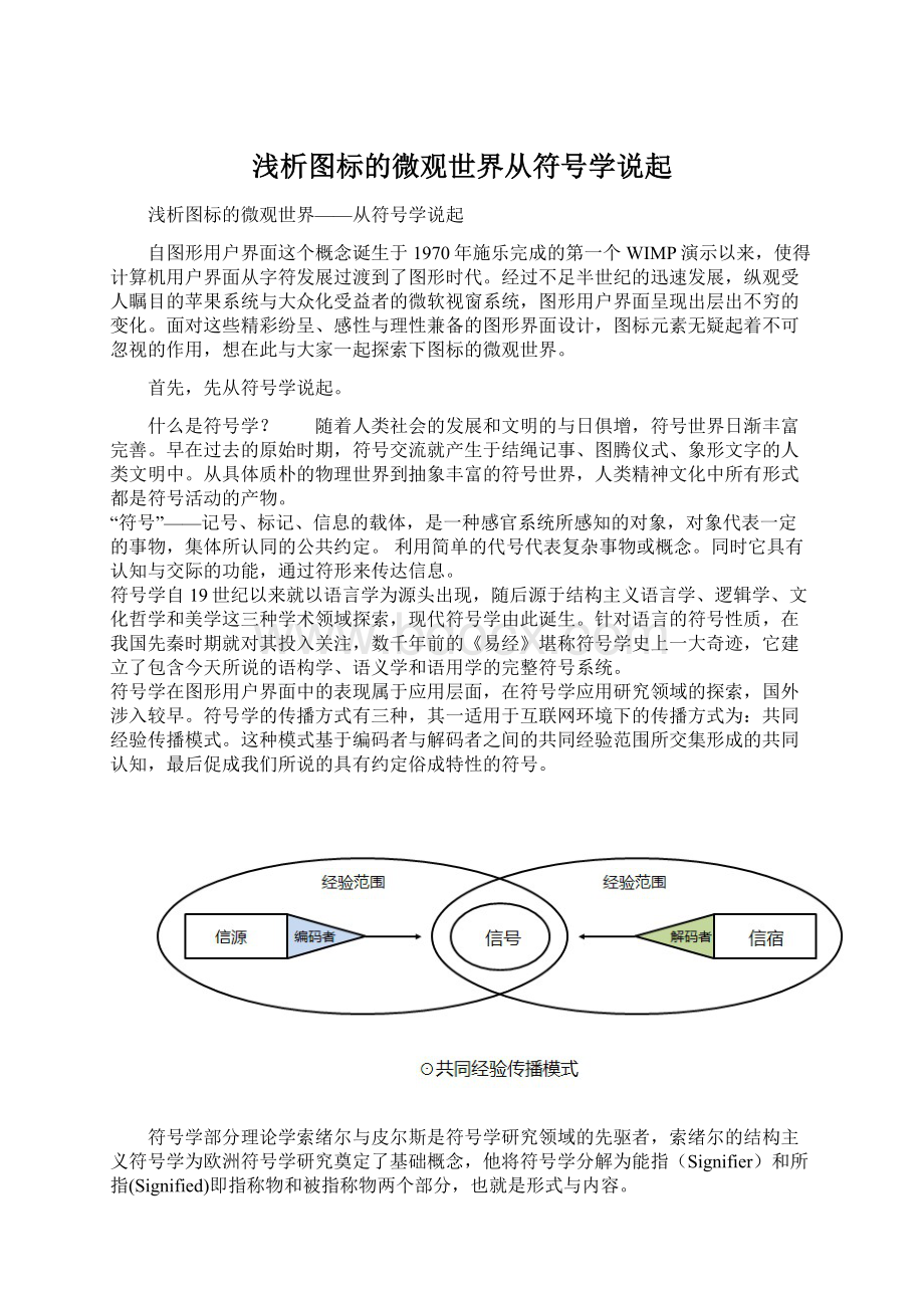 浅析图标的微观世界从符号学说起.docx_第1页