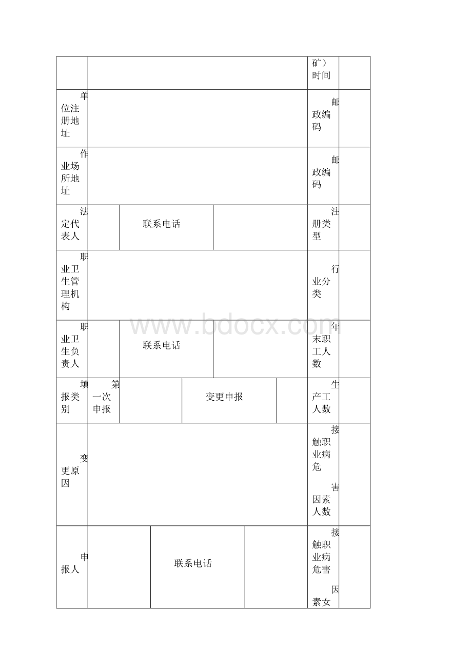 81职业危害申报样表.docx_第2页