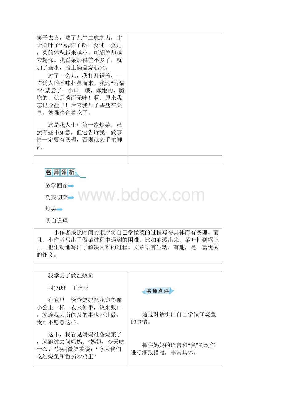 部编人教小学四年级下册语文第六单元习作我学会了优秀例文.docx_第2页