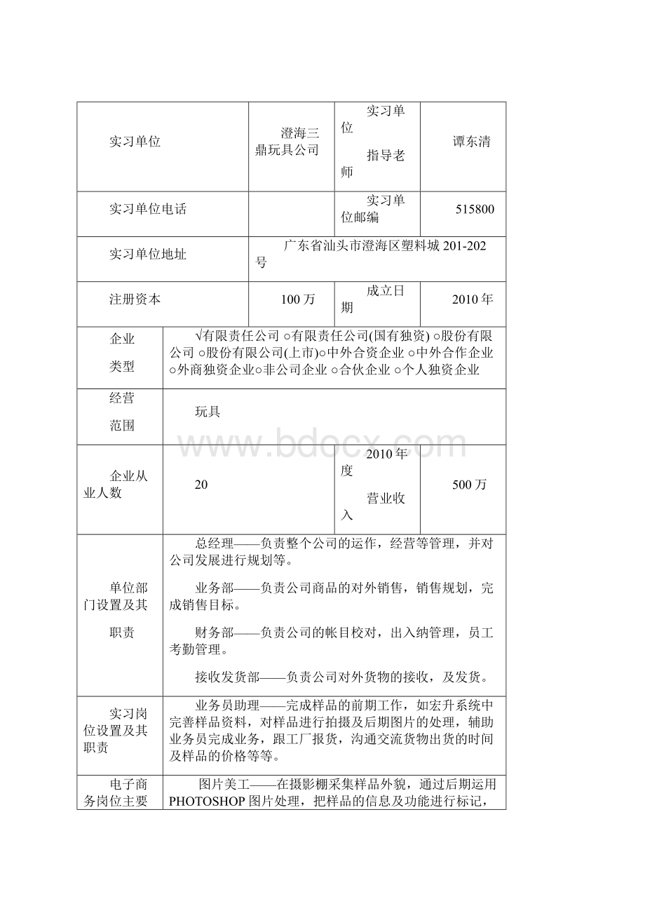 电子商务职业体验报告Word文件下载.docx_第2页